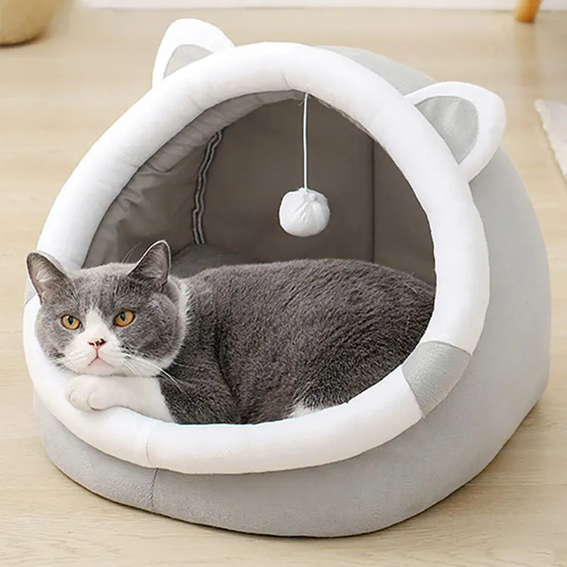 Cat Bed for Indoor Small and Large Cats