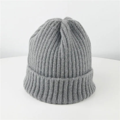 IYEAL Autumn Winter Fashion Children Caps Boys Warm Hats Girls Hats for Newborn Baby Woolen Wool Knitted Hats