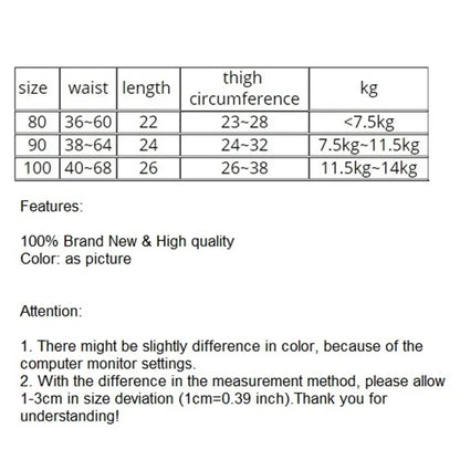 Baby Potty Training PantsBaby Diapers Reusable Panties Cloth Diaper Nappies Washable Underwear Infants