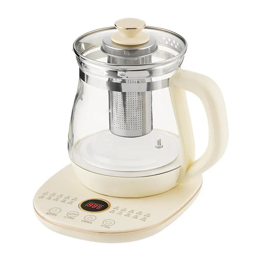 1.8L Electric Kettle Automatic Glass Tea Maker 800W Home Multi-function Health Kettle Smart Baby Thermostatic Milk Kettle 220V