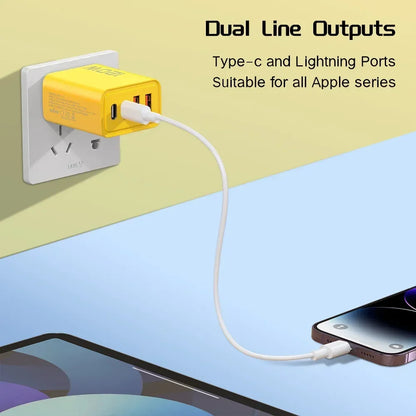 120W Fast Charging 4 Ports