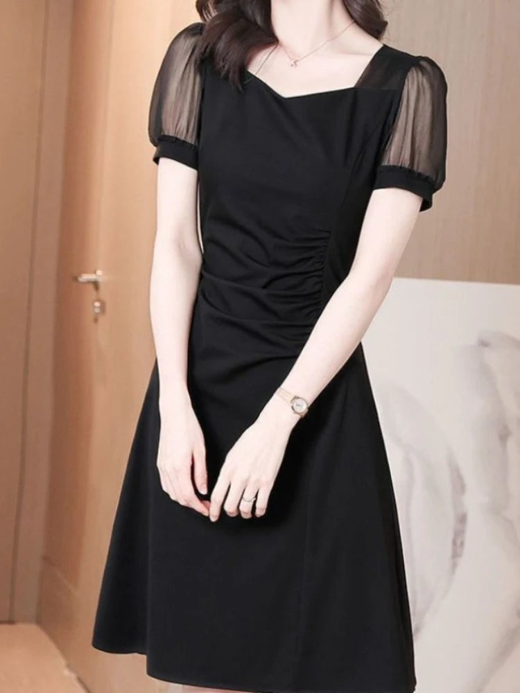 Woman Dress Holiday Midi Formal Occasion Loose Birthday Dresses for Women Soft Chic and Elegant Pretty One Pieces Beautiful Hot