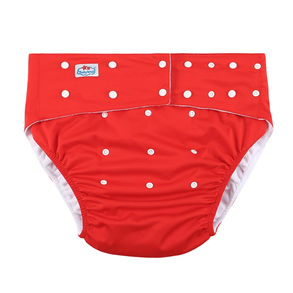 2023 Adult Cloth Diaper Washable Reusable Adult Nappy Waterproof For Special Need Male Female