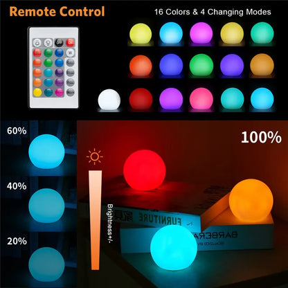 Remote Floating  Pool Lights