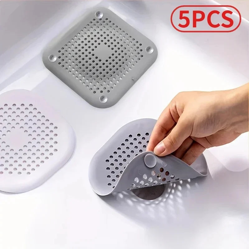 Hair Filter Shower Drain Plug