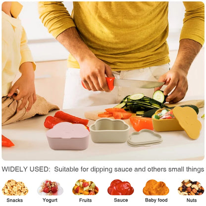 Baby Food Container Infant Fruit Breast Milk Storage Box Cartoon Shape Crisper Baby Food Container Storage Baby Snack Box