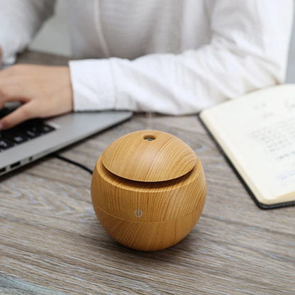 Wooden Ultrasonic Electric Air Humidifier