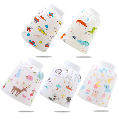 Baby Diaper Skirt Waterproof Urine Pants Baby And Children Cloth Pure Cotton Washable Anti-bedwetting Kids Bed Potty Training