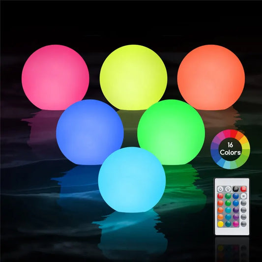 Remote Floating  Pool Lights