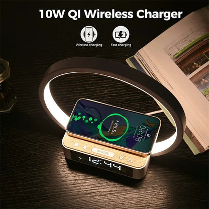 Wireless Charging Bedside Lamp
