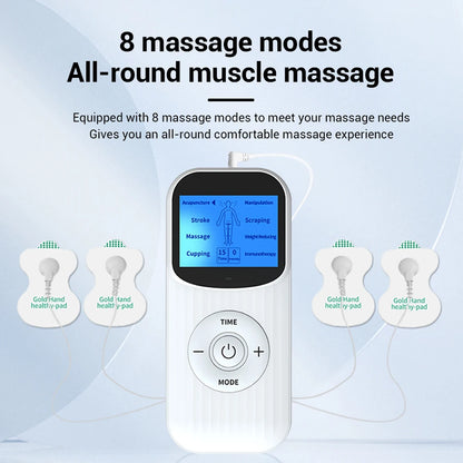 Massager Instrument Meridian Physiotherapy Shoulder Multifunctional Muscle Stimulation Device Type-C Charging Household Digital