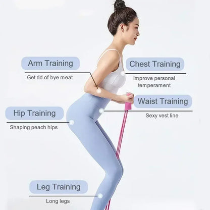 Elastic Fitness Bands Set